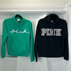 2 Victoria Secret PINK sweatshirts